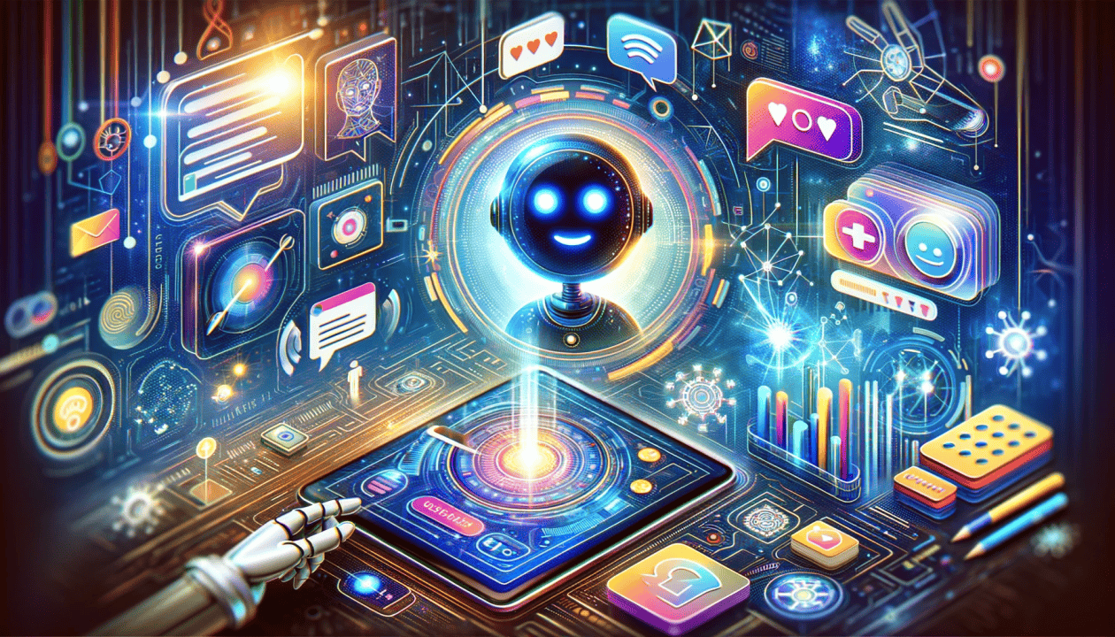 Online course chat bot social media