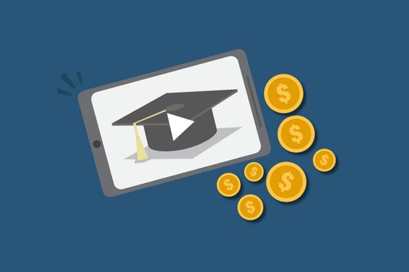 Online course sales