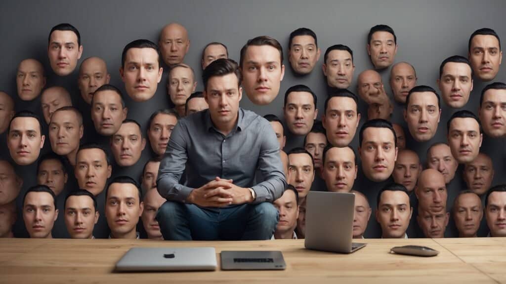 AI face