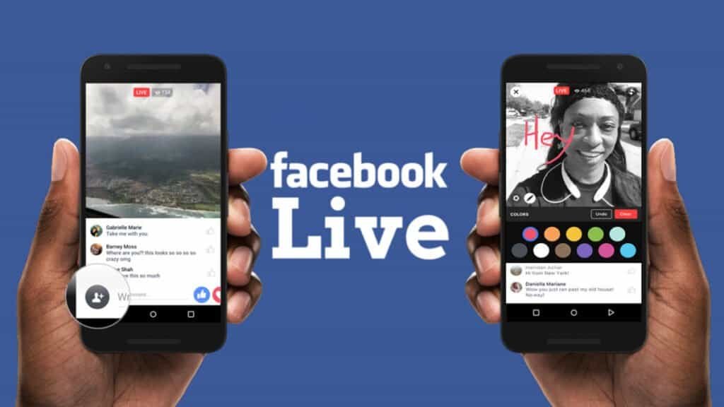 Facebook livestreaming