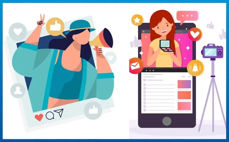 Facebook influencer